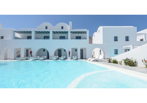 Hotel antoperla luxury Perisa Santorini letovanje grčka ostrva bazen