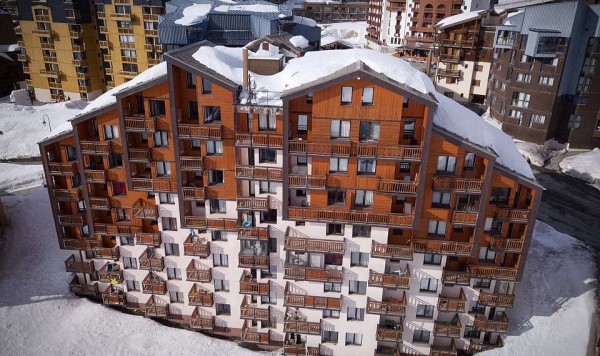 Apartmani Residence Joker zima Alpi Val Thorens skijanje Francuska zimovanje terase