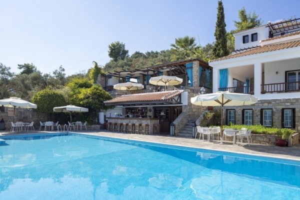 Hotel Aegean Suites Megali Amos Skijatos Grčka ostrva letovanje čarter let bazen