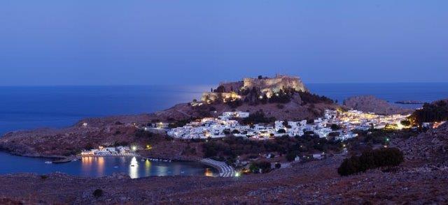Lindos na ostrvu Rodos u Grčkoj