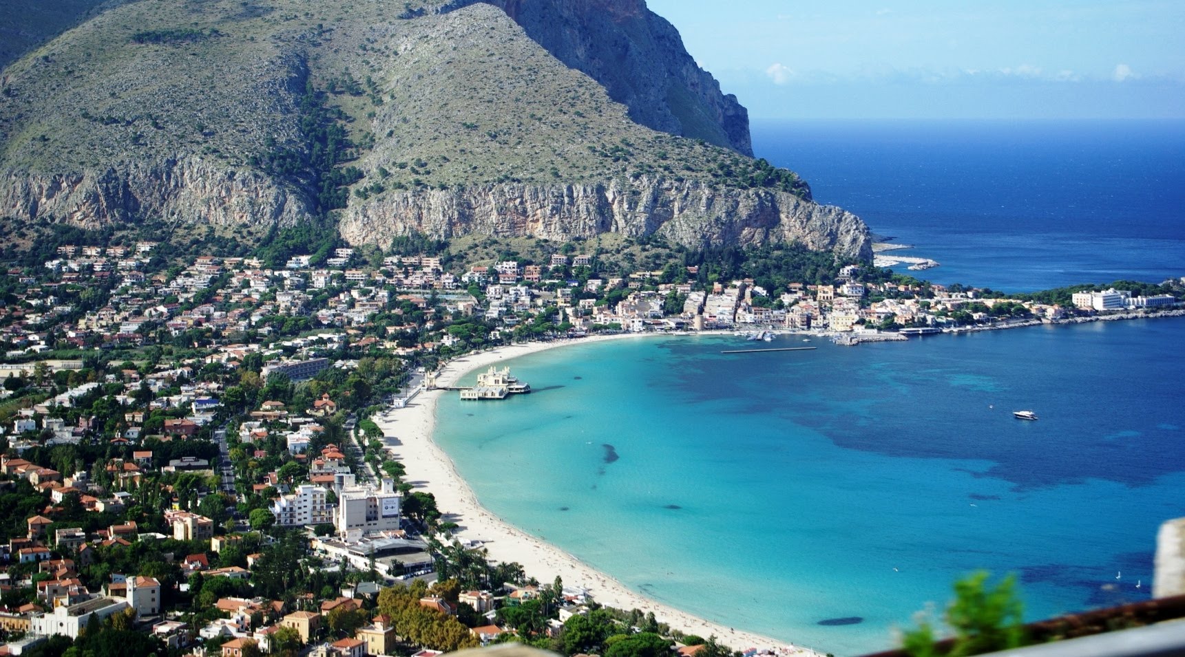 Mondelo najbolje plaže na Siciliji Italija avionom